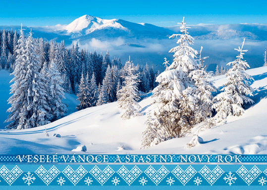 71-9006c Vánoční přání 3D CZ