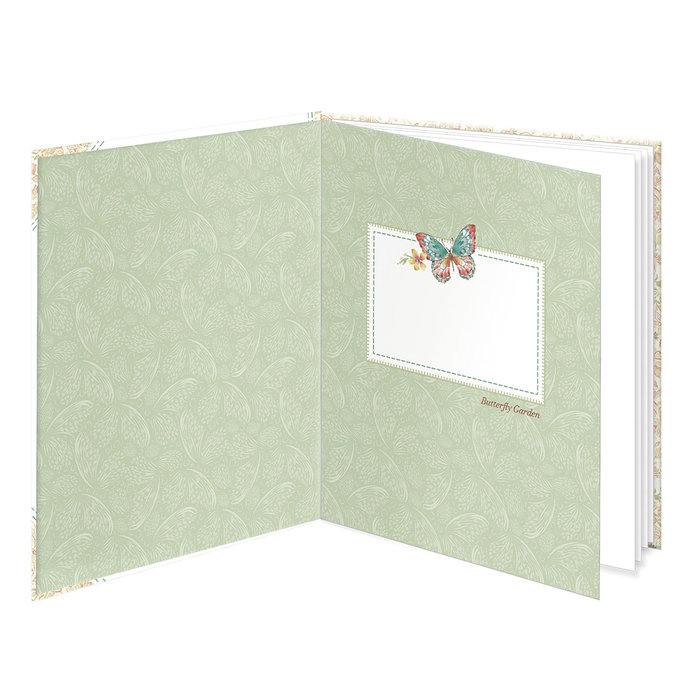 1431-0410 Památník 12,5x14,5cm Butterfly garden