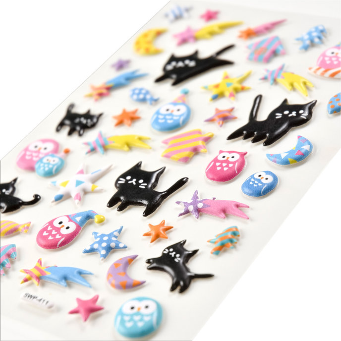 2605-0003 Decorative Stickers Soft Puffy