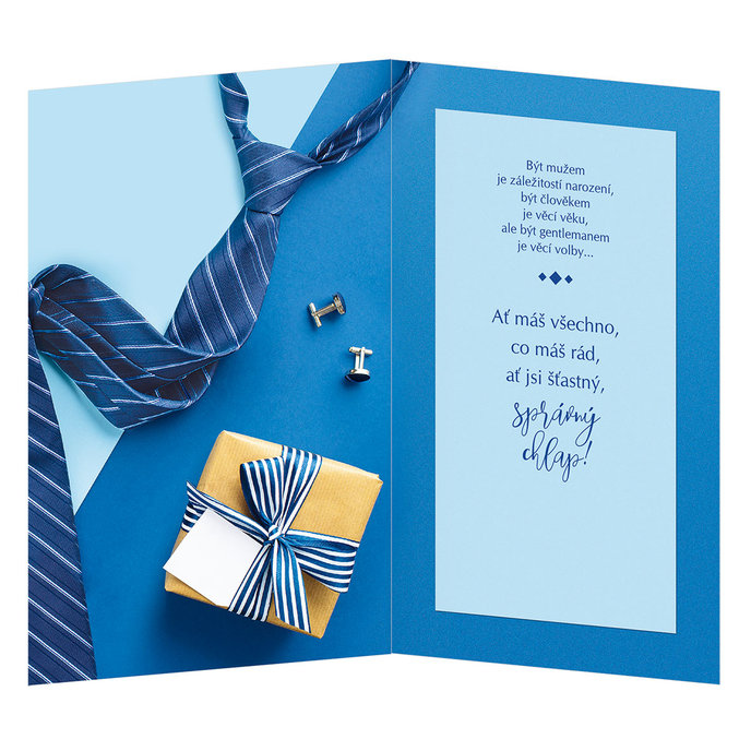 15-6547 Blahopřání gratulační  CZ