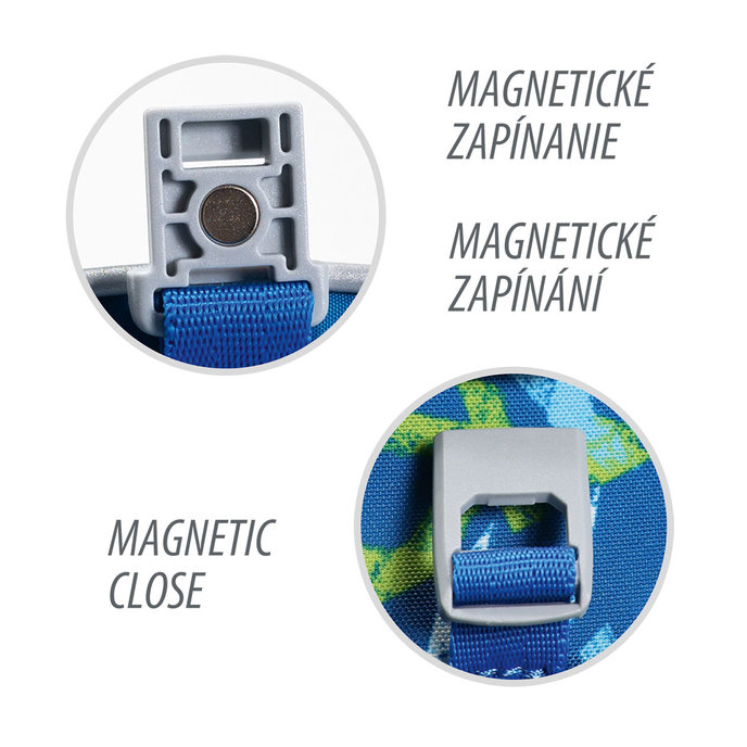 1804-0413  Anatomický školní batoh GOAL TIME