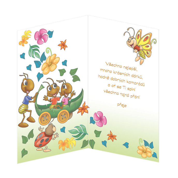 17-6005 Blahopřání dětské CZ