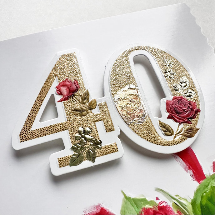 15-6565 Blahopřání gratulační  CZ/40