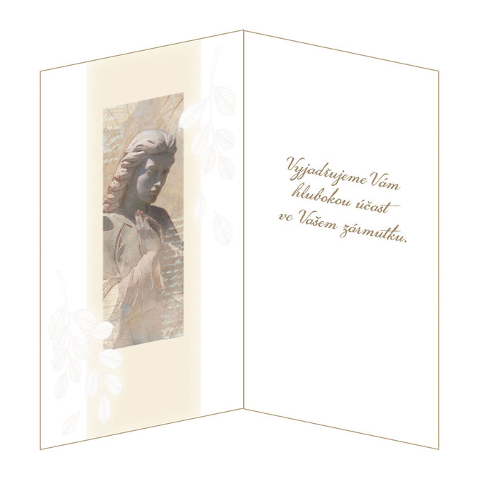 14-610 Condolences card CZ