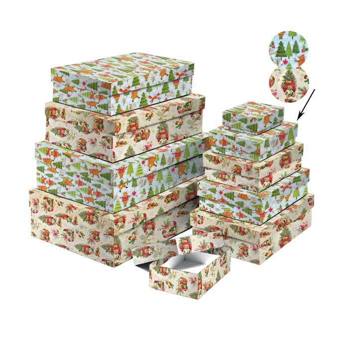 2533-1173 Dárková krabice 12,6x8,6x3,6cm /2500-1173/