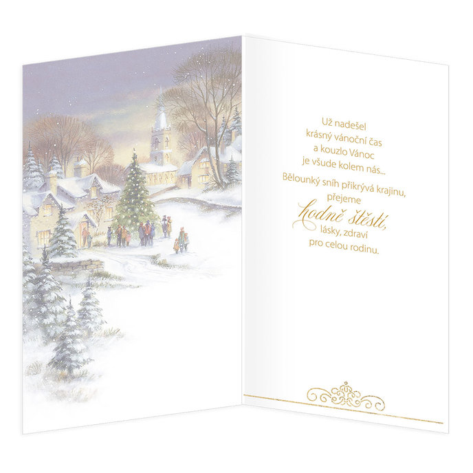 11-6547 Vánoční přání CZ