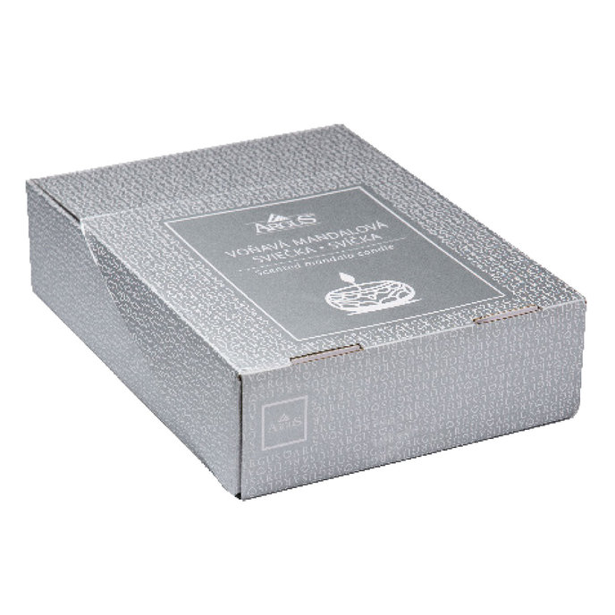 2358-C001 Mandalové svíčky s vůní, mix 6 ks