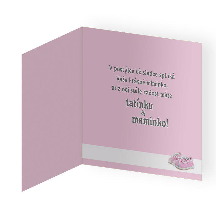 96-901c xBlahopřání k narození dítěte 3D