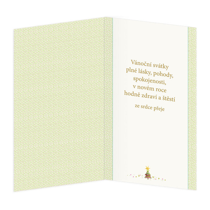 11-6534 Vánoční přání CZ