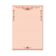 1051-0389 Writing paper Floral Scape