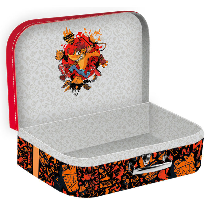 1737-0391 Školní kufřík vel. 35 Crash Team Rumble