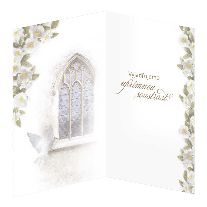 14-624 Condolences card CZ