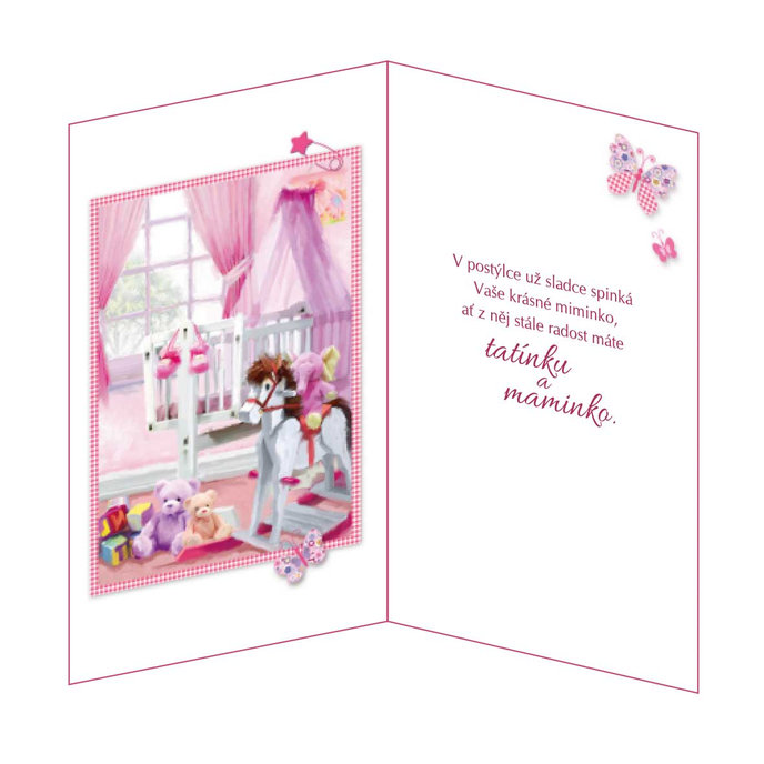 16-636 Blahopřání k narození dítěte