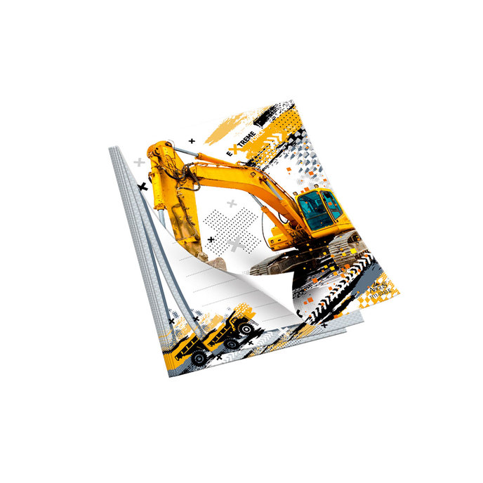 1111-0333 Trhací zápisník 9x12cm Extreme force