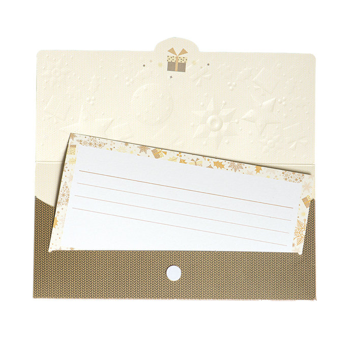 81-6007 Obálka s kartičkou, vánoční
