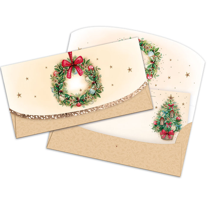 91-6001 Obálka na voucher, vánoční