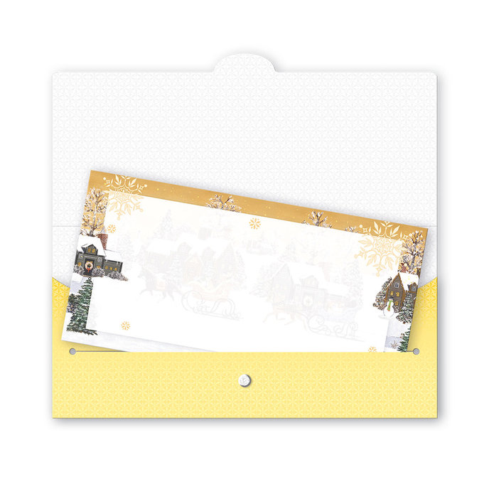 81-6040 Obálka s kartičkou, vánoční