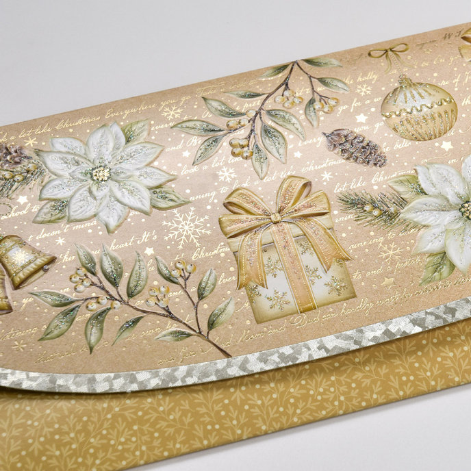 91-6014 Obálka na voucher, vánoční