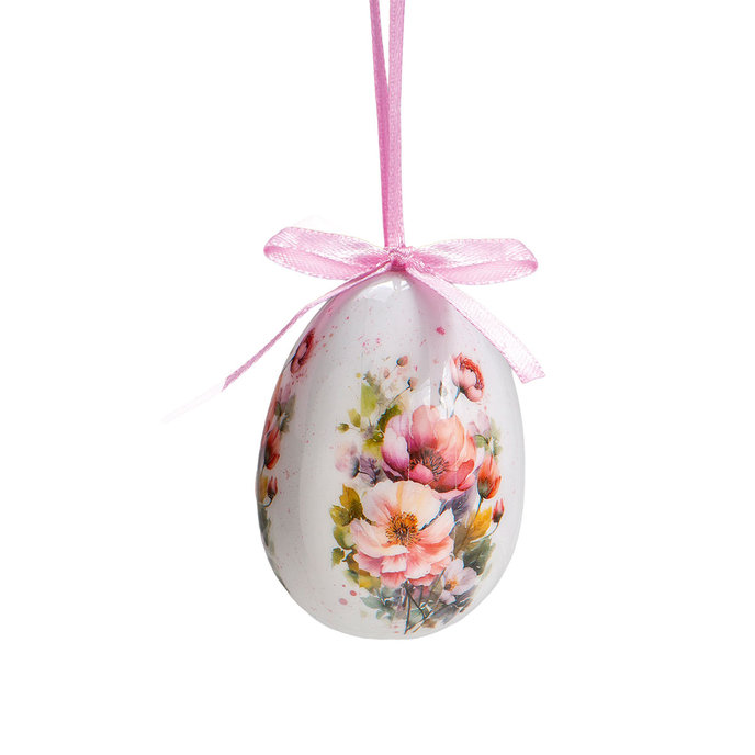 2346-0008 Velikonoční dekorace - kraslice, v. 75 mm, bal. 4 ks