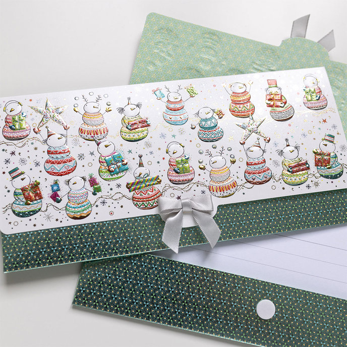 81-6046 Obálka s kartičkou, vánoční