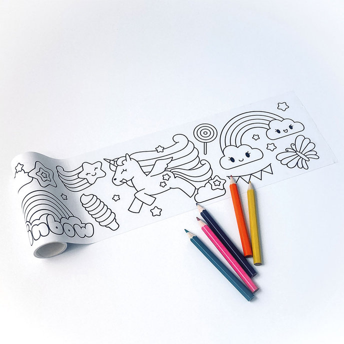 1915-0006 Kreativní sada - vybarvovací páska