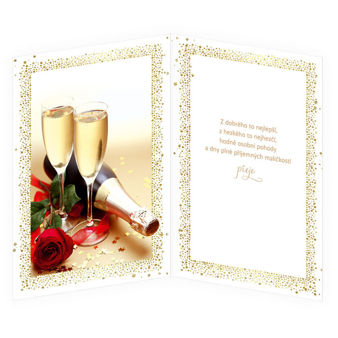 75-8025 Přání gratulační hudební CZ