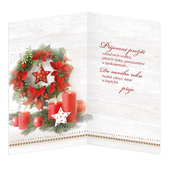 11-6462 Vánoční přání CZ