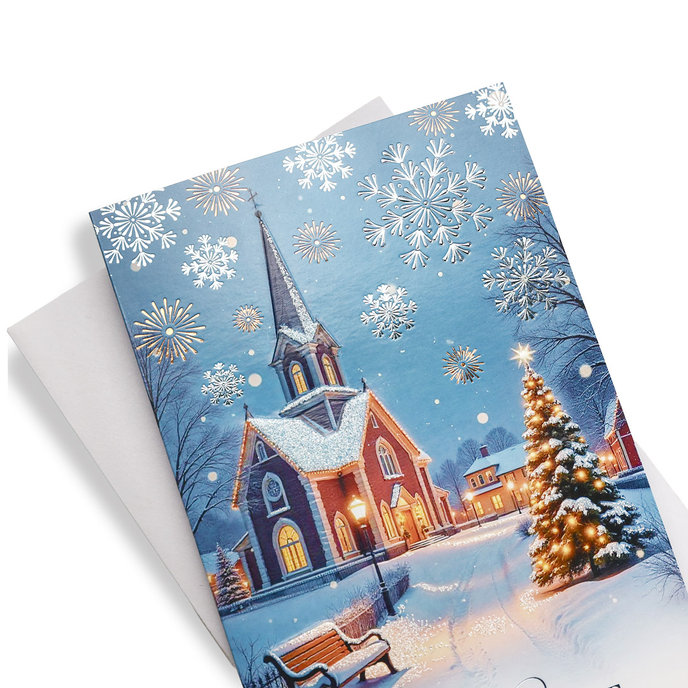 11-6603 Christmas greeting card CZ