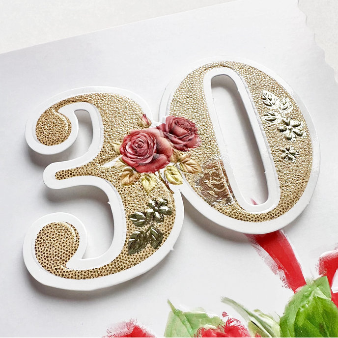 15-6565 Blahopřání gratulační  CZ/30