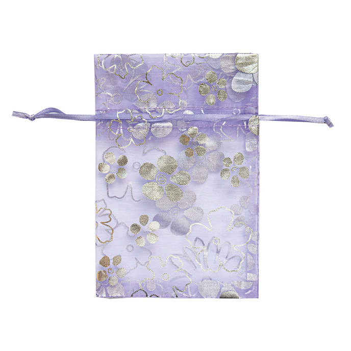 2007-0012 Organzový sáček s ražbou 7,5x10cm