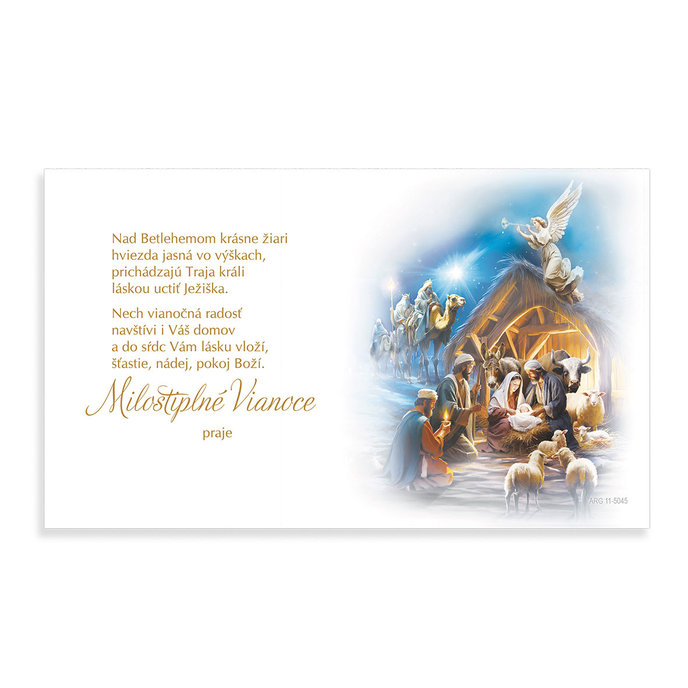 11-5045 Vánoční přání SK