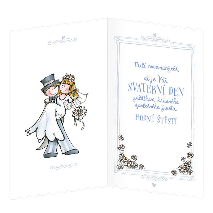 13-6174 Blahopřání svatební CZ