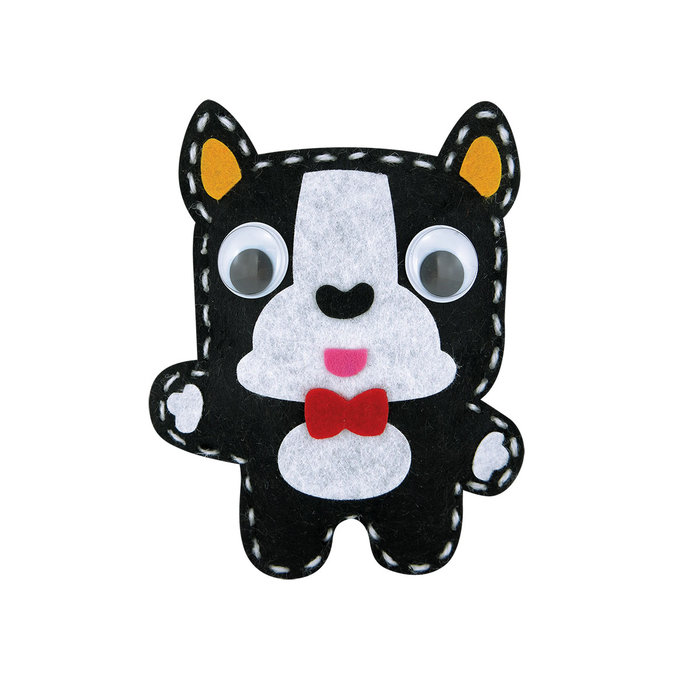 1911-0013 Kreativní sada - šijeme plstěné zvířátko