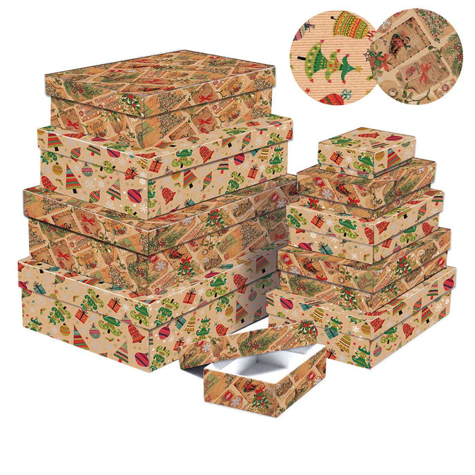 2500-8162 Dárková krabice, set 10ks