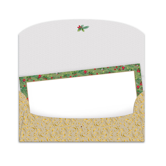 91-6004 Obálka na voucher, vánoční