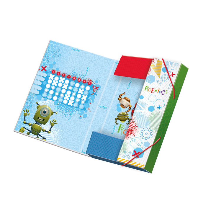 1241-0327 Box na sešity A5 Robotics