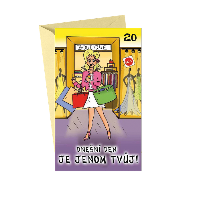 190-657c Greeting card  CZ