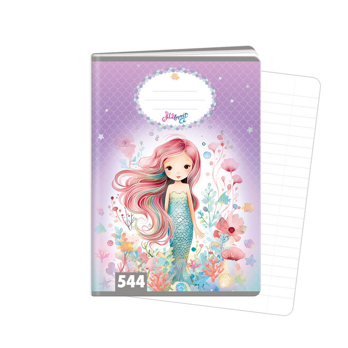 1592-0412 Sešit A5, 40 listů, TYP 544 Mermaid