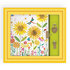 1442-0364 Zápisník se zámkem Flowers stitch