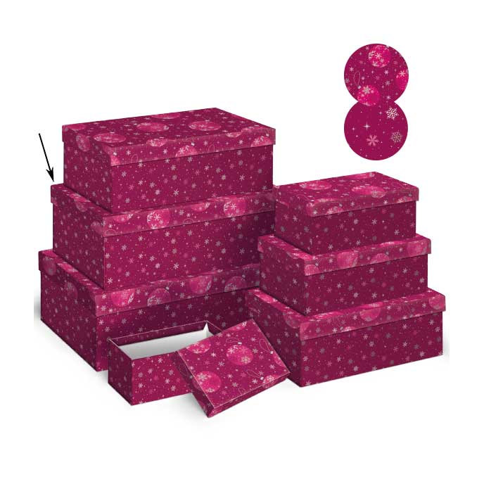 2506-1179 Dárková krabice 30x21x10cm /2500-1179/