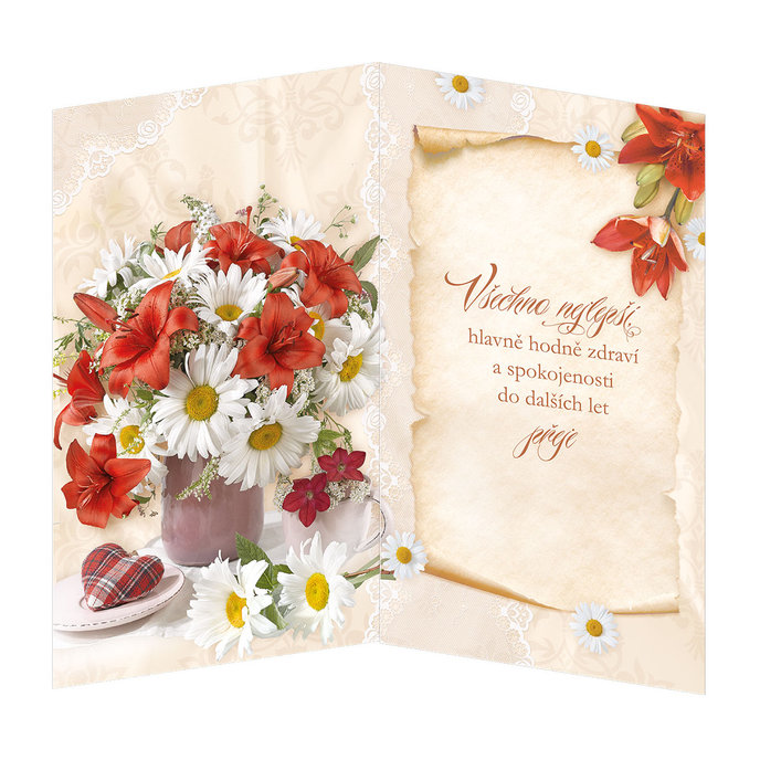 15-6395 Greeting card  CZ/40