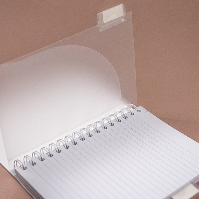 1546-0400 Spirálový sešit A5 s pořadačem Spring blooms