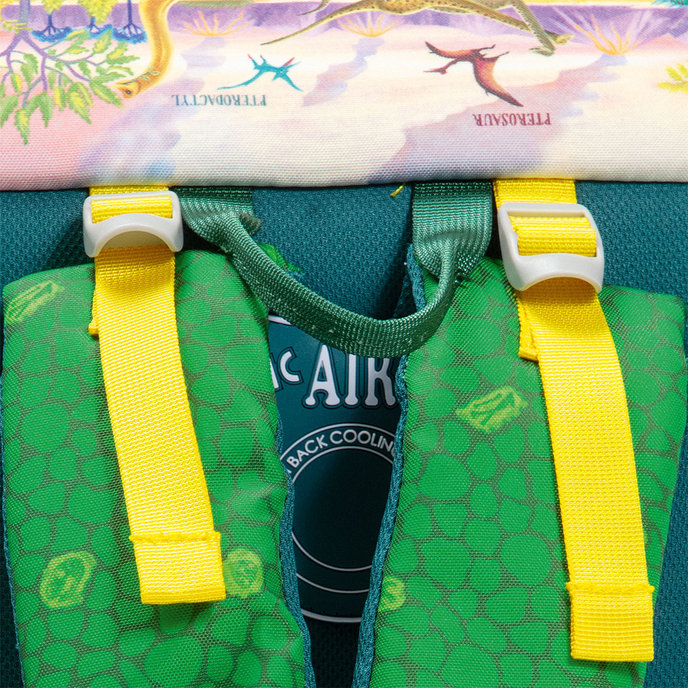 1806-0388 Anatomická školní aktovka Jurassic adventure