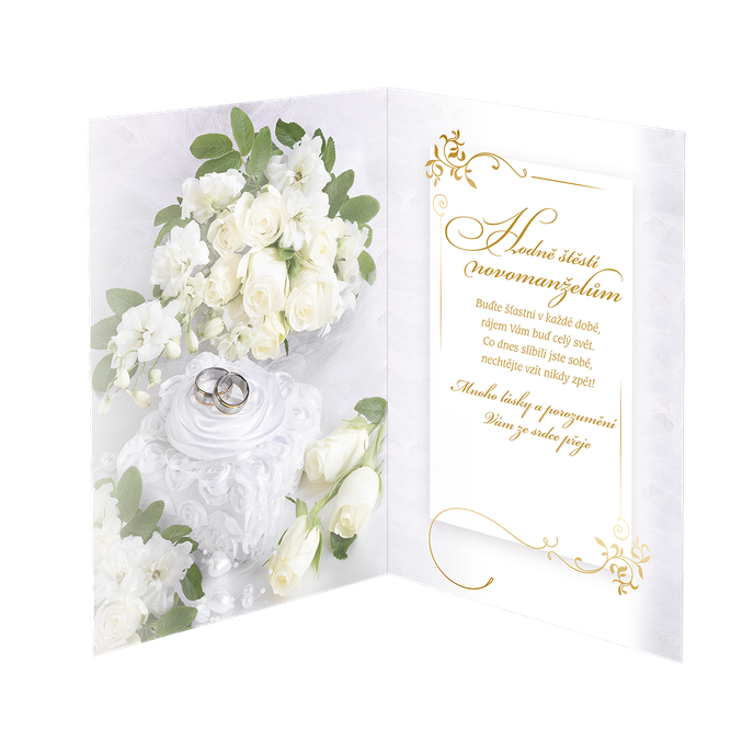 73-9003c Přání svatební 3D CZ
