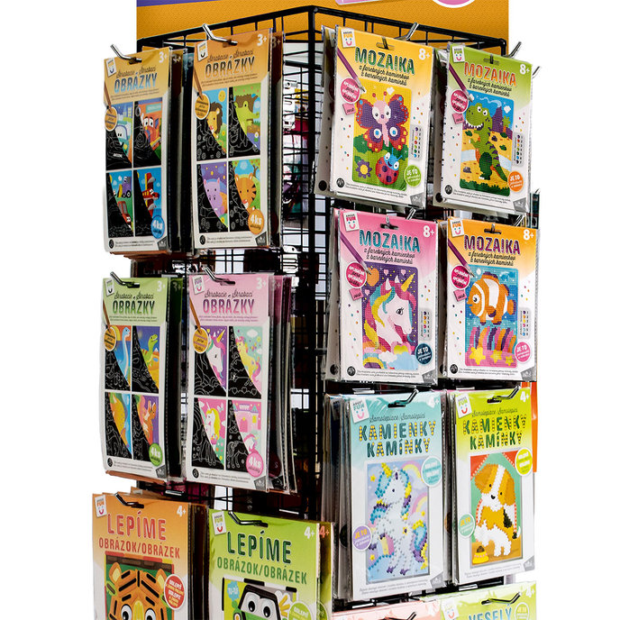 19N1-0001 Kreativní sady - náplň stojan