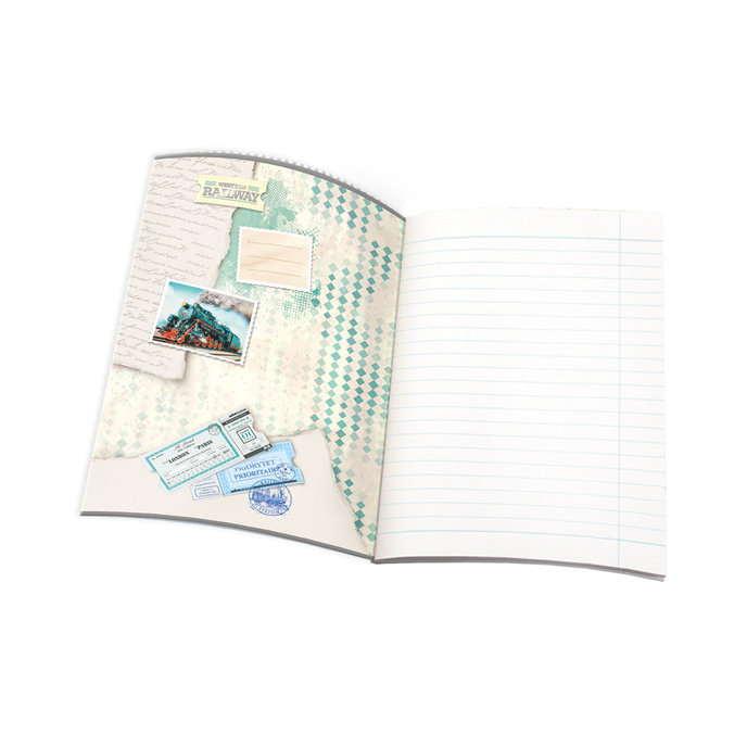 1582-0305 Sešit A4, 40 listů, TYP 444 Train