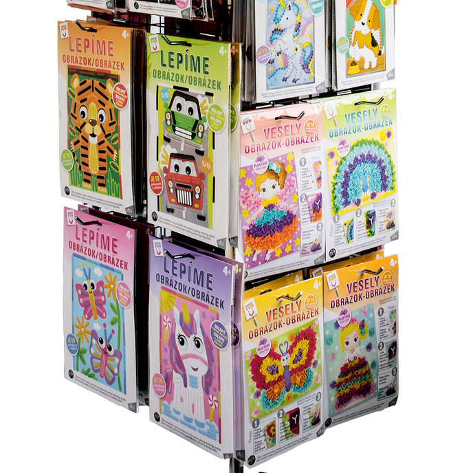 19N1-0001 Kreativní sady - náplň stojan