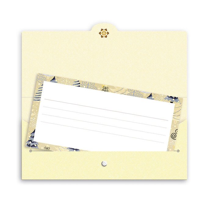 81-6033 Obálka s kartičkou, vánoční