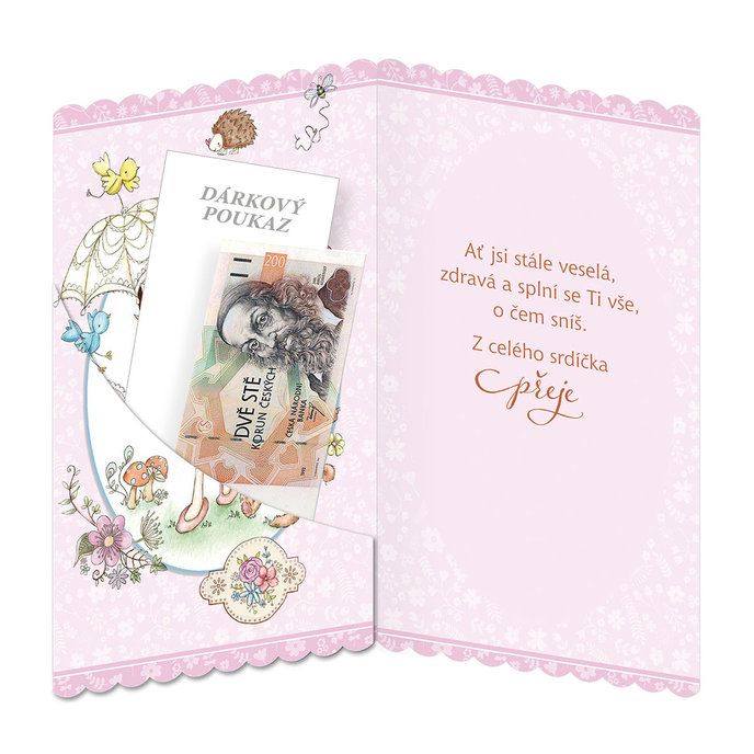 17-6039 Blahopřání dětské klopa CZ