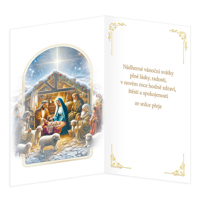 11-6527 Vánoční přání CZ